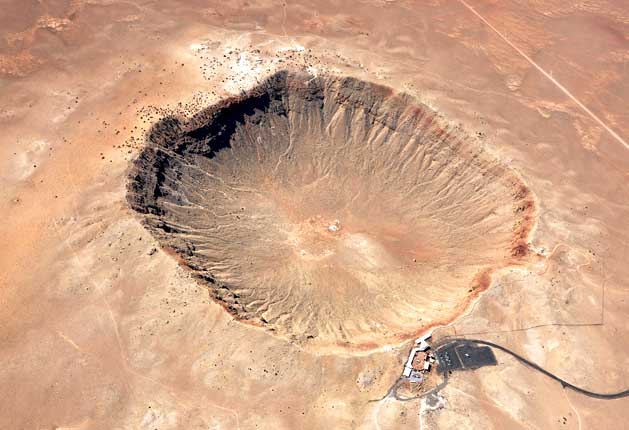 E meteor crater AZ